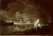 John Martin Pandemonium - One out of a set of mezzotints with the same title china oil painting artist